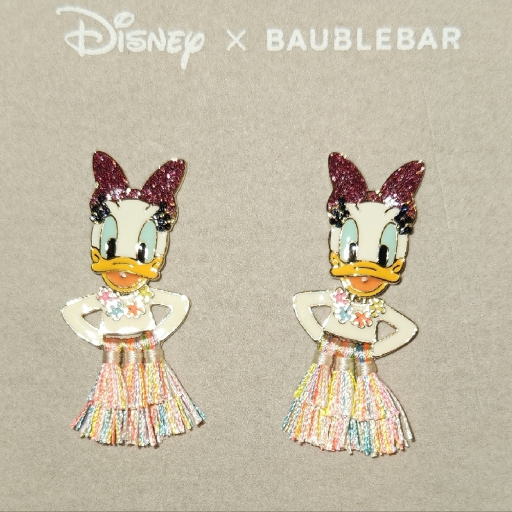 BaubleBar Disney Daisy Duck Earrings - Multicolor